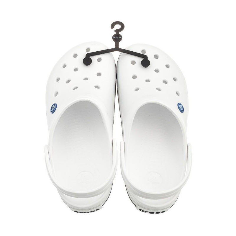 Crocs Crocband White 11016 (CR4-a) Moteriški batai/šlepetės