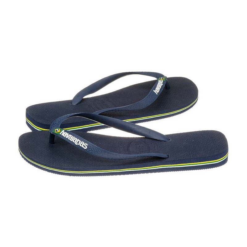 Havaianas Brasil Logo Marinho Navy Blue 4110850-0555 (HI1-b) šlepetės