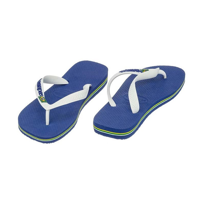 Havaianas Brasil Logo Aul Naval Marine Blue 4110850-2711 (HI1-c) šlepetės