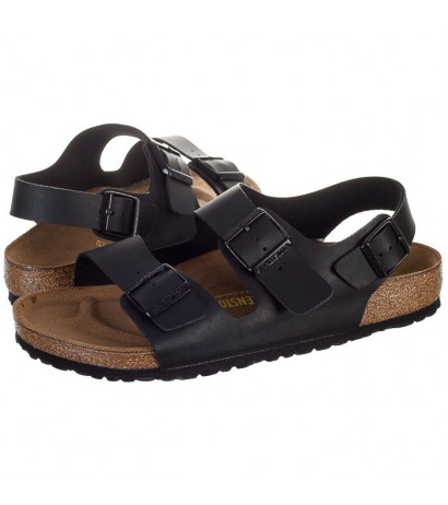 Birkenstock Milano Black 034791 (BK9-c) sandalai - Batai