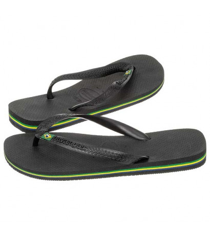 Havaianas Brasil Preto 4000032-0090 (HI4-f) šlepetės