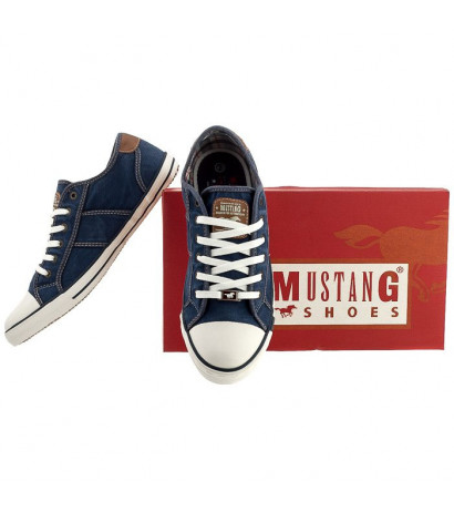 Mustang Granatowe 4058-310-841 (MU233-d) batai