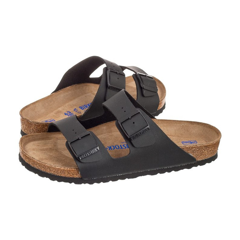 Birkenstock Arizona BS Soft Footbed Black 0551251 (BK66-a) šlepetės