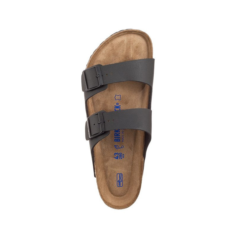 Birkenstock Arizona BS Soft Footbed Black 0551251 (BK66-a) šlepetės