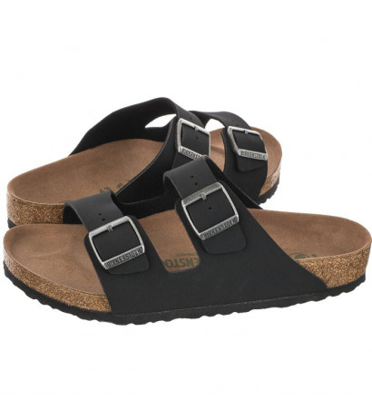 Birkenstock Arizona BS Black Earthy Vegan 1019115 (BK144-a) šlepetės