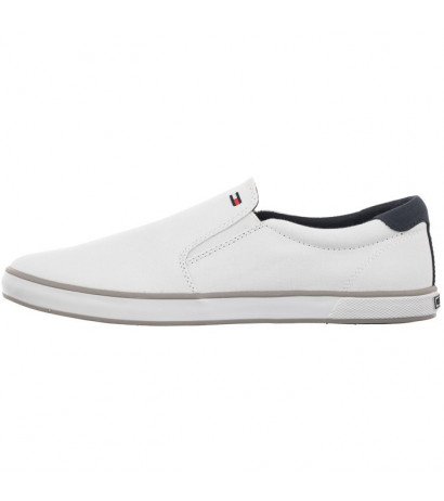Tommy Hilfiger Iconic Slip On Sneaker FM0FM00597-100 White (TH225-a) sportiniai bateliai 