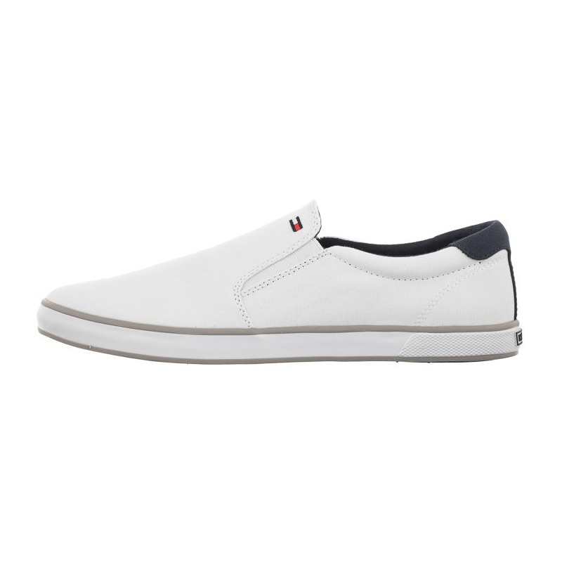 Tommy Hilfiger Iconic Slip On Sneaker FM0FM00597-100 White (TH225-a) sportiniai bateliai 