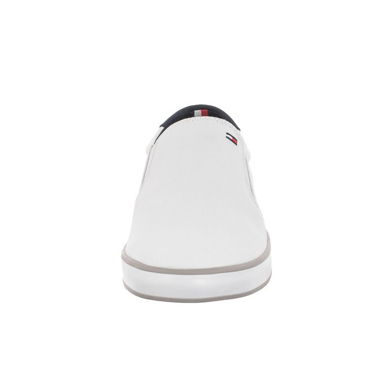 Tommy Hilfiger Iconic Slip On Sneaker FM0FM00597-100 White (TH225-a) sportiniai bateliai 