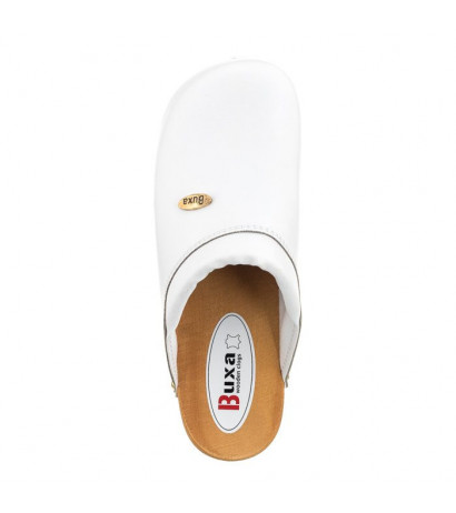 Buxa Supercomfort Białe F10 (BX1-b) Moteriški batai/šlepetės