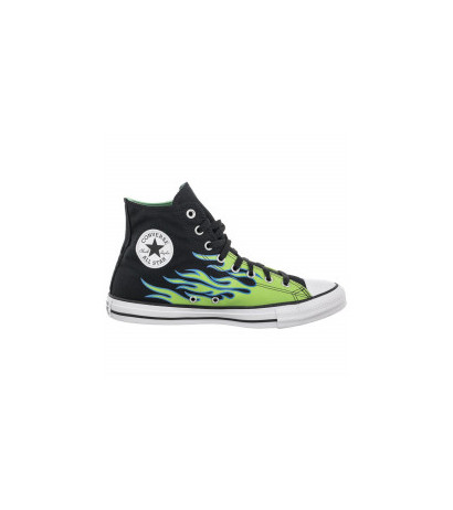 black neon converse
