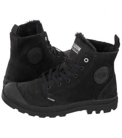 Palladium Pampa Hi Zip Wl All Black 05982-010-M (PA84-a) žygio batai