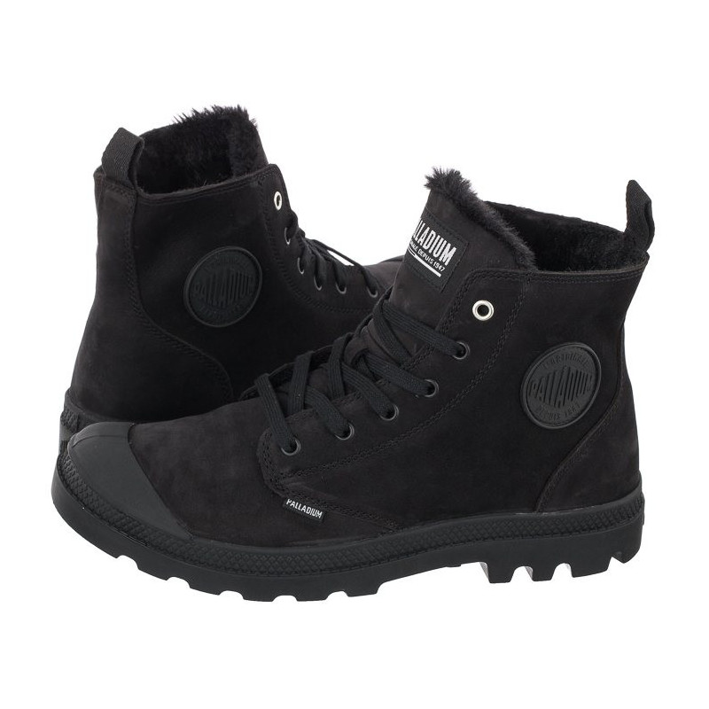 Palladium Pampa Hi Zip Wl All Black 05982-010-M (PA84-a) žygio batai