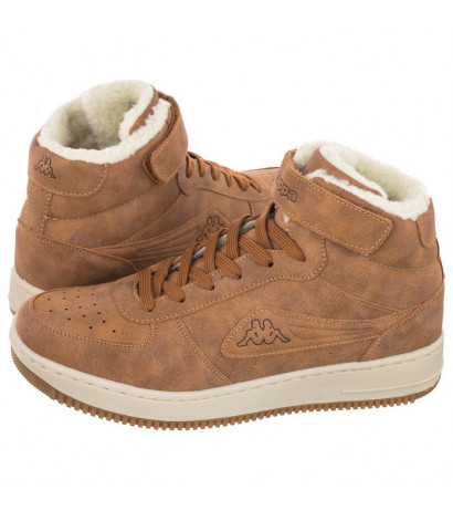 Kappa Bash Mid Fur 242799/5443 Cognac/Offwhite (KA192-b) sportiniai bateliai