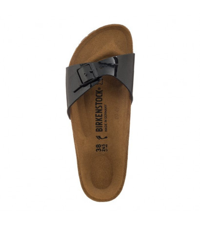 Birkenstock Madrid Patent Black 040303 (BK6-b) Moteriški batai/šlepetės