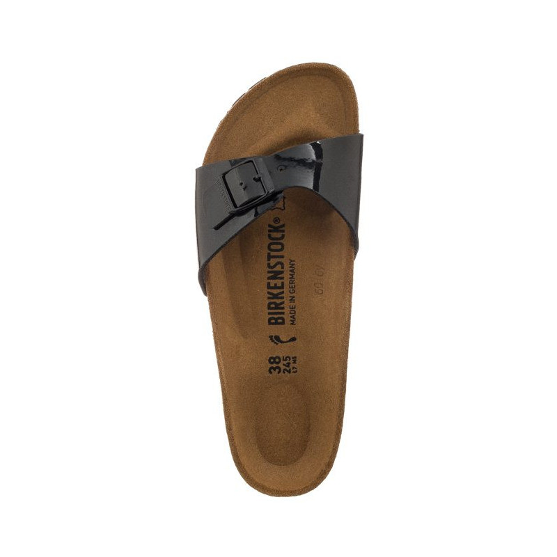 Birkenstock Madrid Patent Black 040303 (BK6-b) Moteriški batai/šlepetės