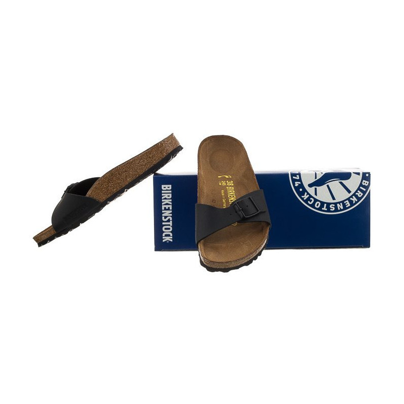 Birkenstock Madrid Black 040793 (BK6-c) Moteriški batai/šlepetės