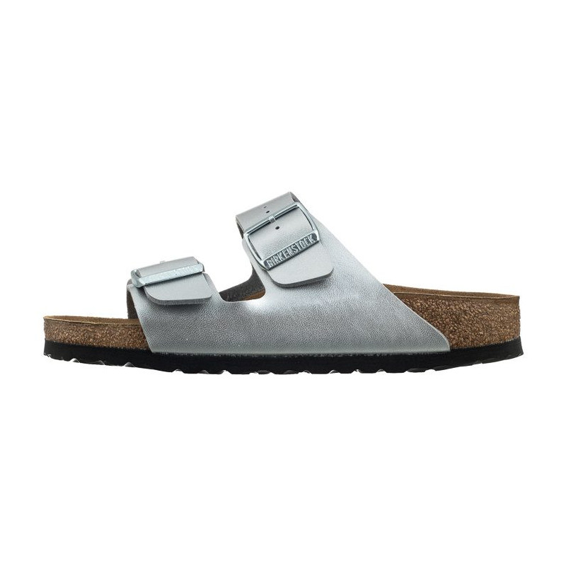 Birkenstock Arizona BS Silver 1012283 (BK2-f) Moteriški batai/šlepetės