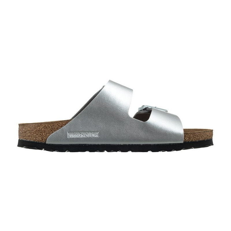 Birkenstock Arizona BS Silver 1012283 (BK2-f) Moteriški batai/šlepetės