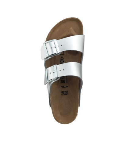 Birkenstock Arizona BS Silver 1012283 (BK2-f) Moteriški batai/šlepetės