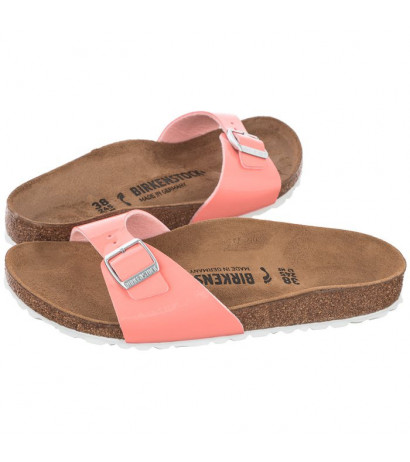Birkenstock Madrid BS Patent Coral Peach 1019445 (BK6-m) šlepetės - Batai