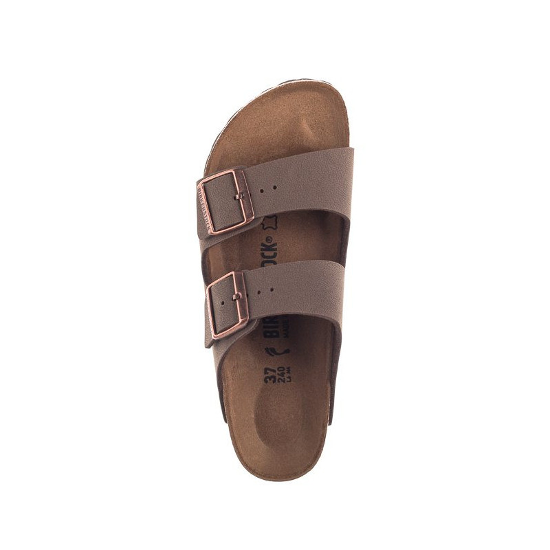 Birkenstock Arizona BF Nubuk Mocca 151183 (BK19-a) Moteriški batai/šlepetės