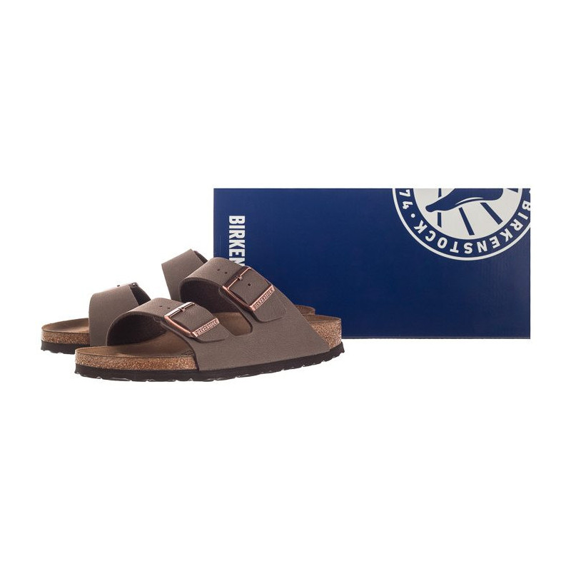 Birkenstock Arizona BF Nubuk Mocca 151183 (BK19-a) Moteriški batai/šlepetės