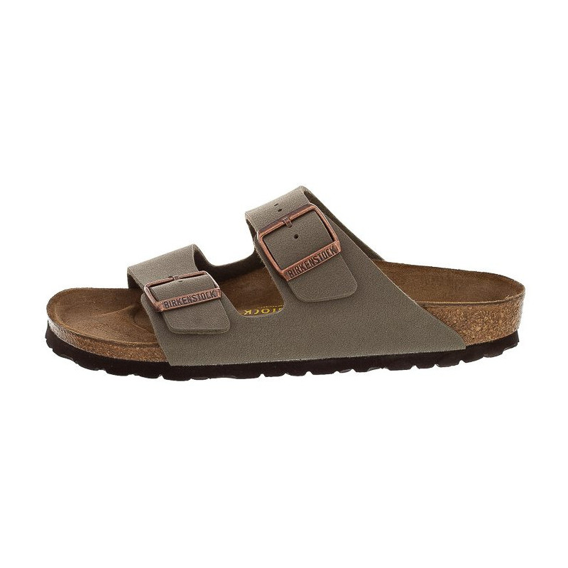 Birkenstock Arizona BF Nubuk Stone 151213 (BK19-b) Moteriški batai/šlepetės