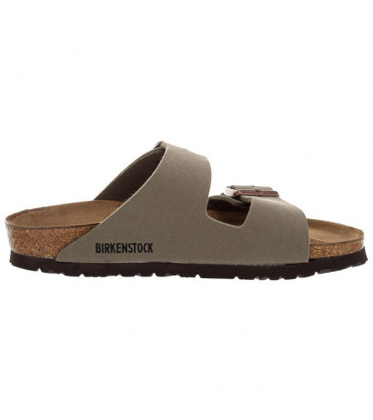 Birkenstock Arizona BF Nubuk Stone 151213 (BK19-b) Moteriški batai/šlepetės