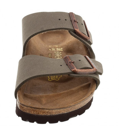 Birkenstock Arizona BF Nubuk Stone 151213 (BK19-b) Moteriški batai/šlepetės