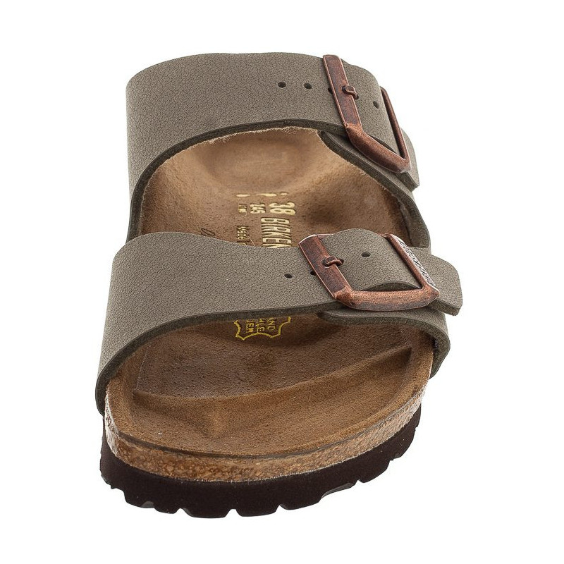 Birkenstock Arizona BF Nubuk Stone 151213 (BK19-b) Moteriški batai/šlepetės