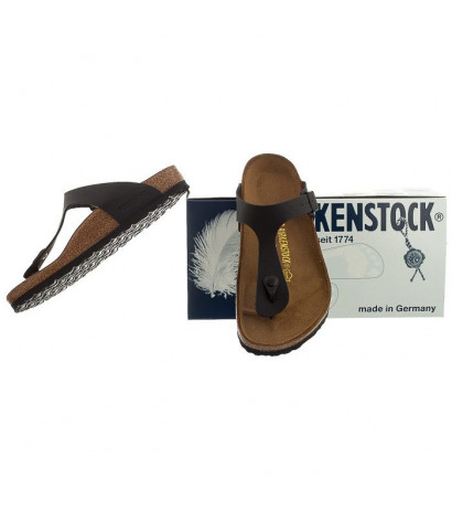 Birkenstock Gizeh Black 043691 (BK13-c) šlepetės