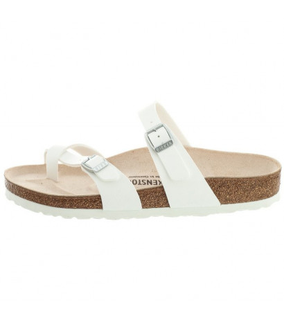 Birkenstock Mayari BF White 071051 (BK27-a) Moteriški batai/šlepetės