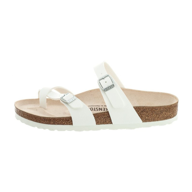 Birkenstock Mayari BF White 071051 (BK27-a) Moteriški batai/šlepetės