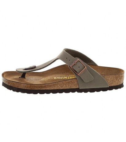 Birkenstock Gizeh BS Nubuk Stone 043391 (BK29-a) šlepetės