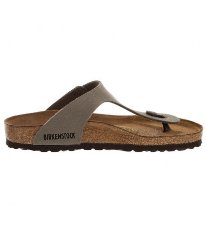 Birkenstock Gizeh BS Nubuk Stone 043391 (BK29-a) šlepetės