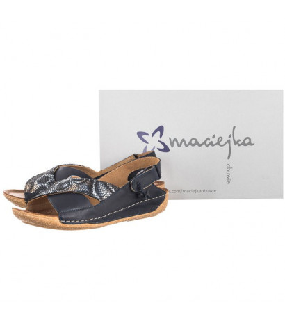 Maciejka Granatowe 00994-51/00-5 (MA151-k) sandalai