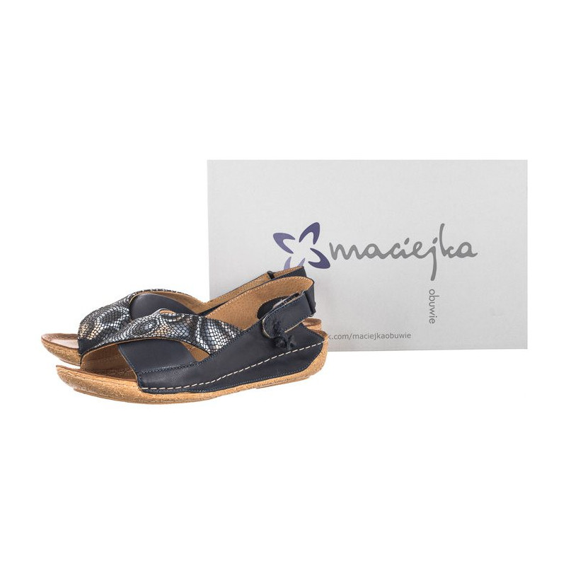 Maciejka Granatowe 00994-51/00-5 (MA151-k) sandalai
