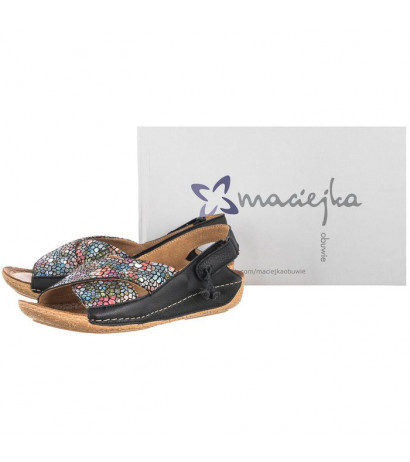 Maciejka Czarne 00994-57/00-5 (MA151-l) sandalai