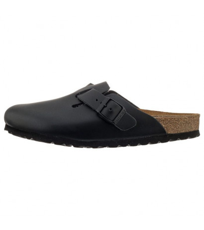 Birkenstock Boston Czarne 0060193 (BK53-a) Moteriški batai/šlepetės