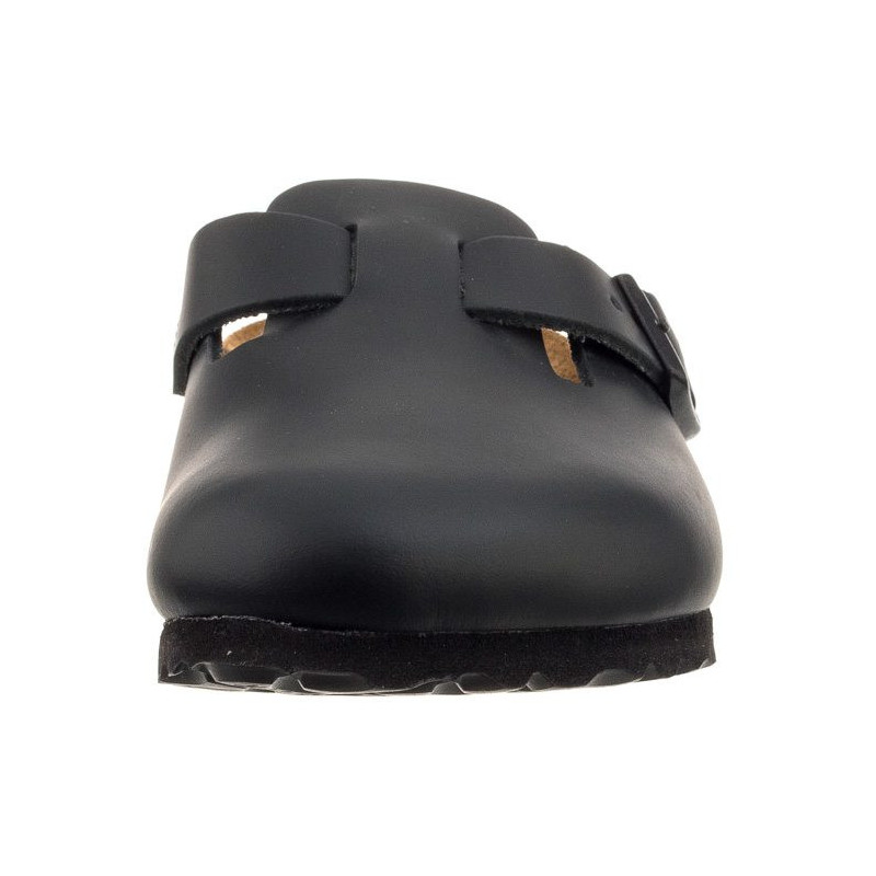 Birkenstock Boston Czarne 0060193 (BK53-a) Moteriški batai/šlepetės