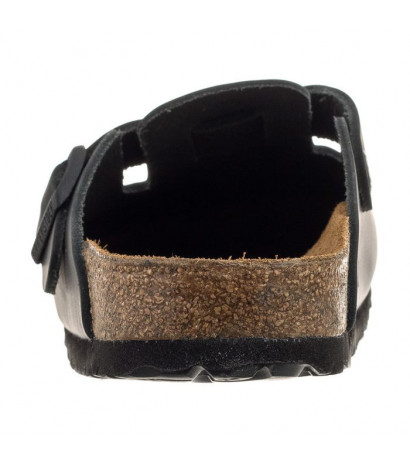 Birkenstock Boston Czarne 0060193 (BK53-a) Moteriški batai/šlepetės
