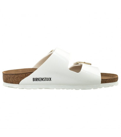 Birkenstock Arizona Patent White 1005294 (BK52-b) Moteriški batai/šlepetės