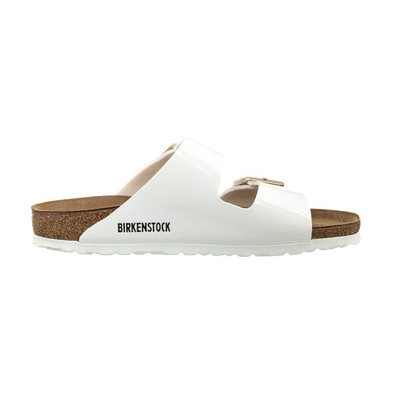 Birkenstock Arizona Patent White 1005294 (BK52-b) Moteriški batai/šlepetės