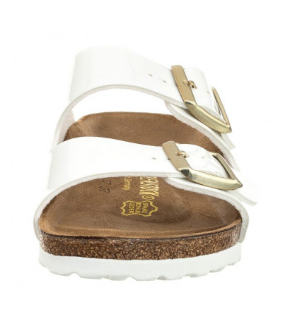 Birkenstock Arizona Patent White 1005294 (BK52-b) Moteriški batai/šlepetės