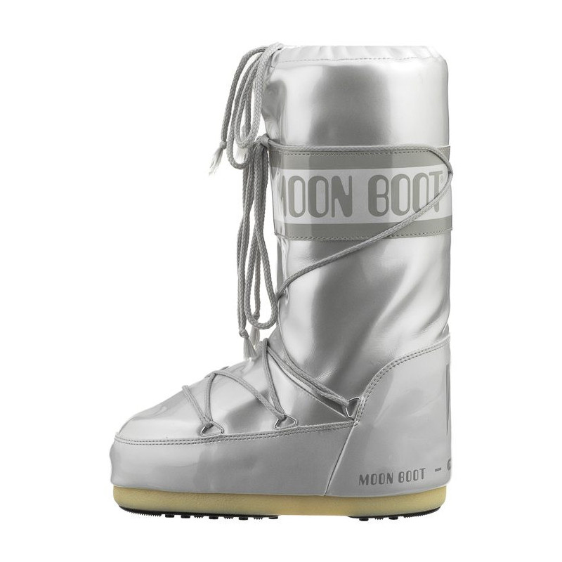 Moon Boot Icon Vinil Met White 14021400002 (MB21-d) bateliai