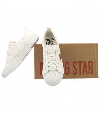 Big Star Białe Ażurowe W274925 (BI67-a) sportiniai bateliai
