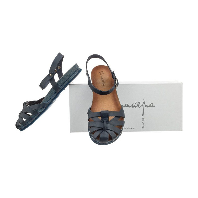 Maciejka Granatowe 03074-17/00-0 (MA240-a) sandalai