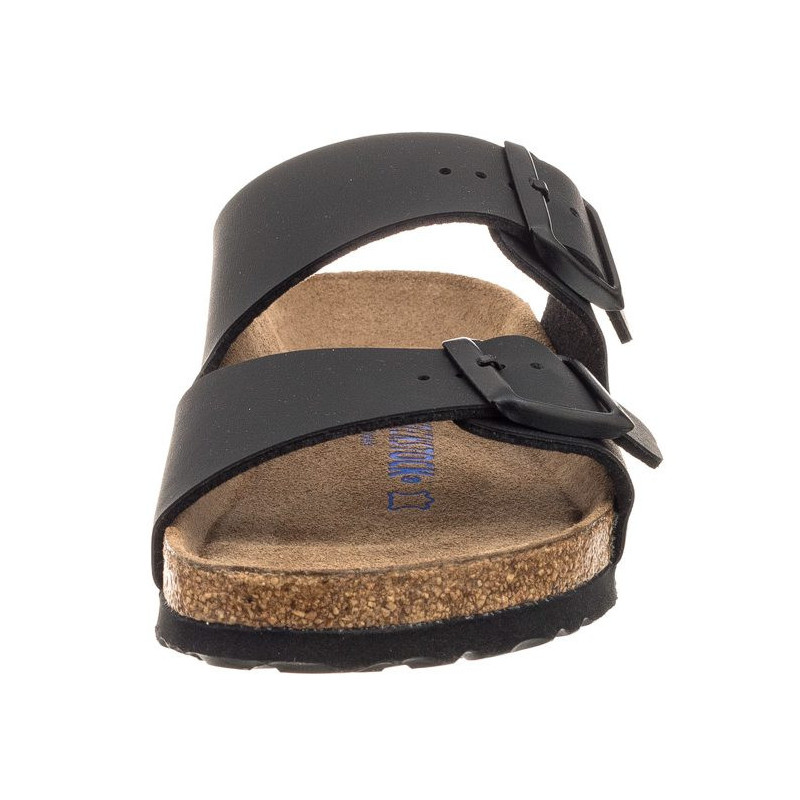 Birkenstock Arizona Soft Footbed Black 0551253 (BK61-a) Moteriški batai/šlepetės