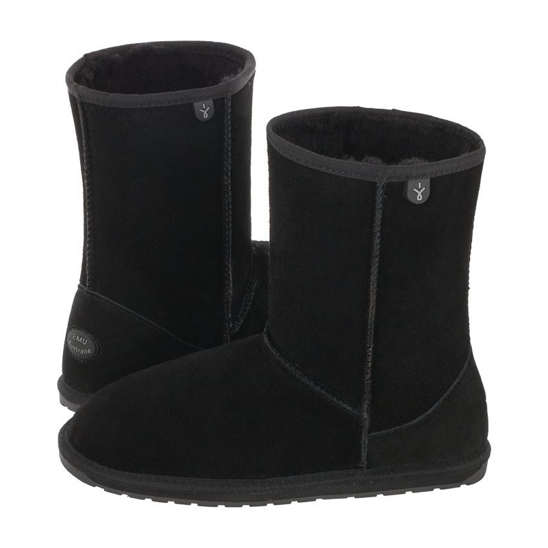 EMU Australia Wallaby Lo Teens Black T10102 (EM224-a) batai