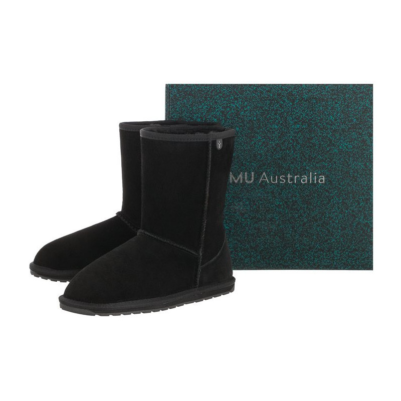 EMU Australia Wallaby Lo Teens Black T10102 (EM224-a) batai